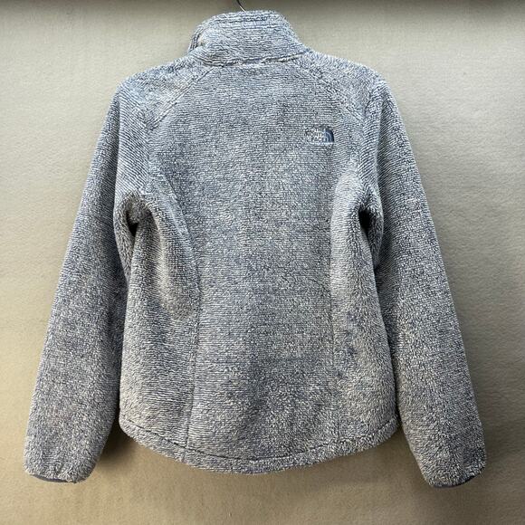 The North Face Fleece Jacket Women's S Blue White Osito Full Zip Cozy Normcore - Picture 2 of 12